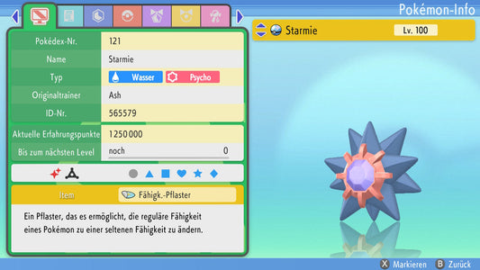 #121 Starmie BDSP