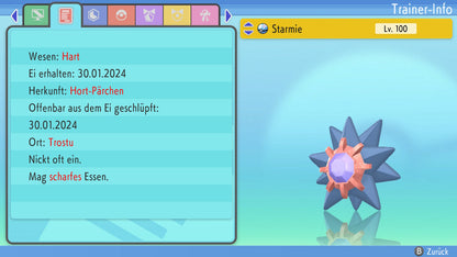 #121 Starmie BDSP