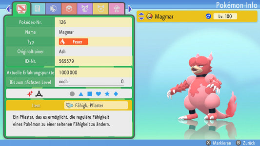 #126 Magmar BDSP