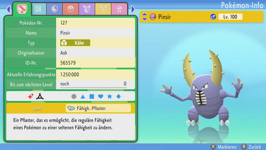 #127 Pinsir BDSP