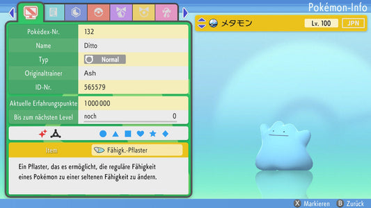 #132 Ditto Ernst BDSP