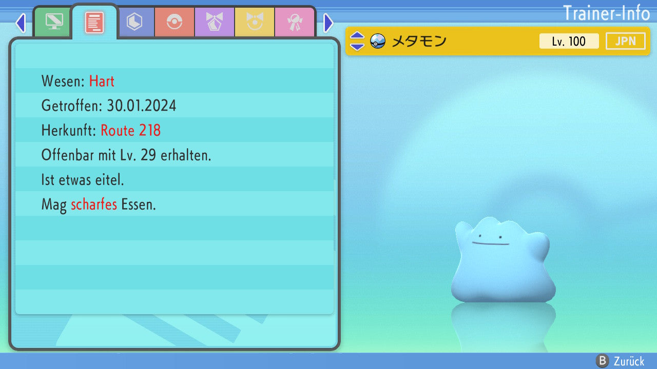 #132 Ditto Hart BDSP