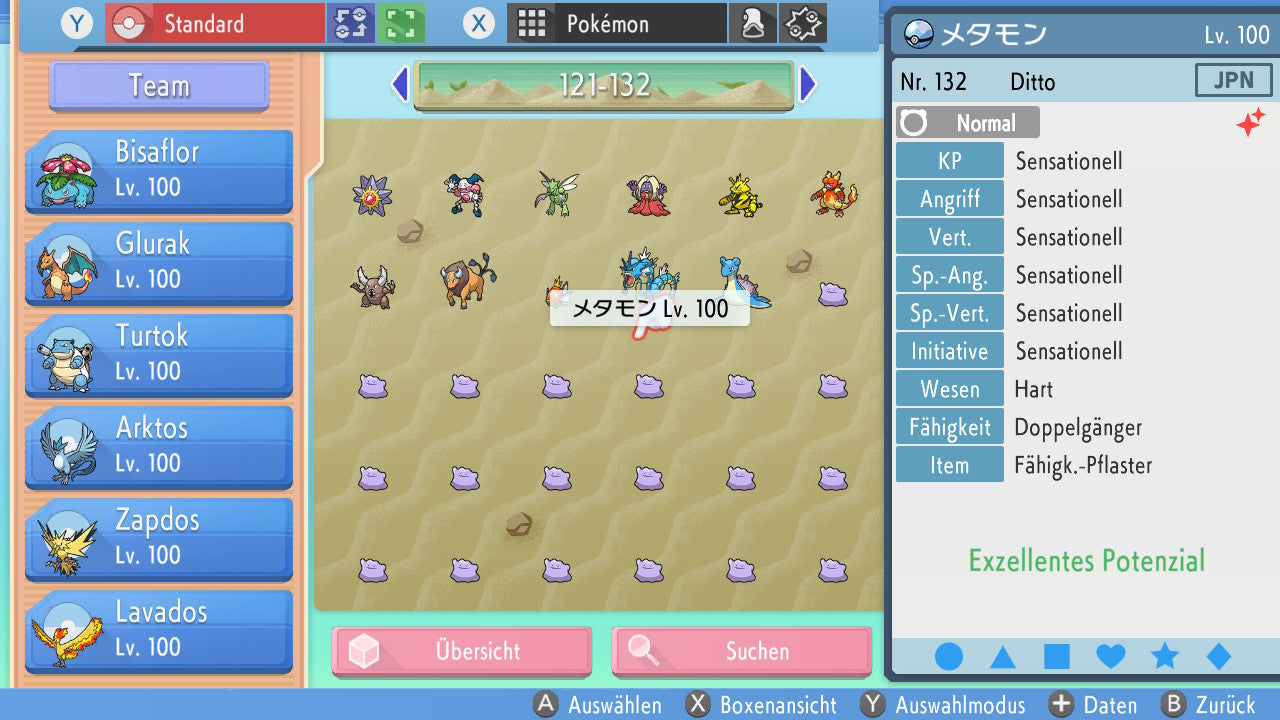 #132 Ditto Hart BDSP