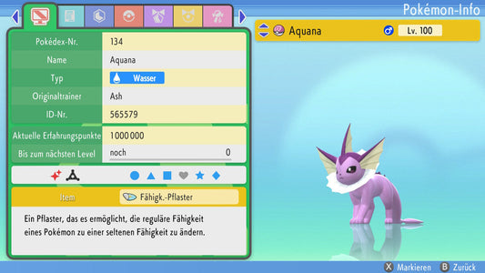 #134 Aquana BDSP