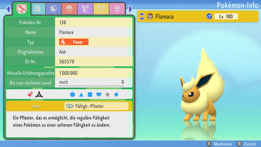 #136 Flamara BDSP