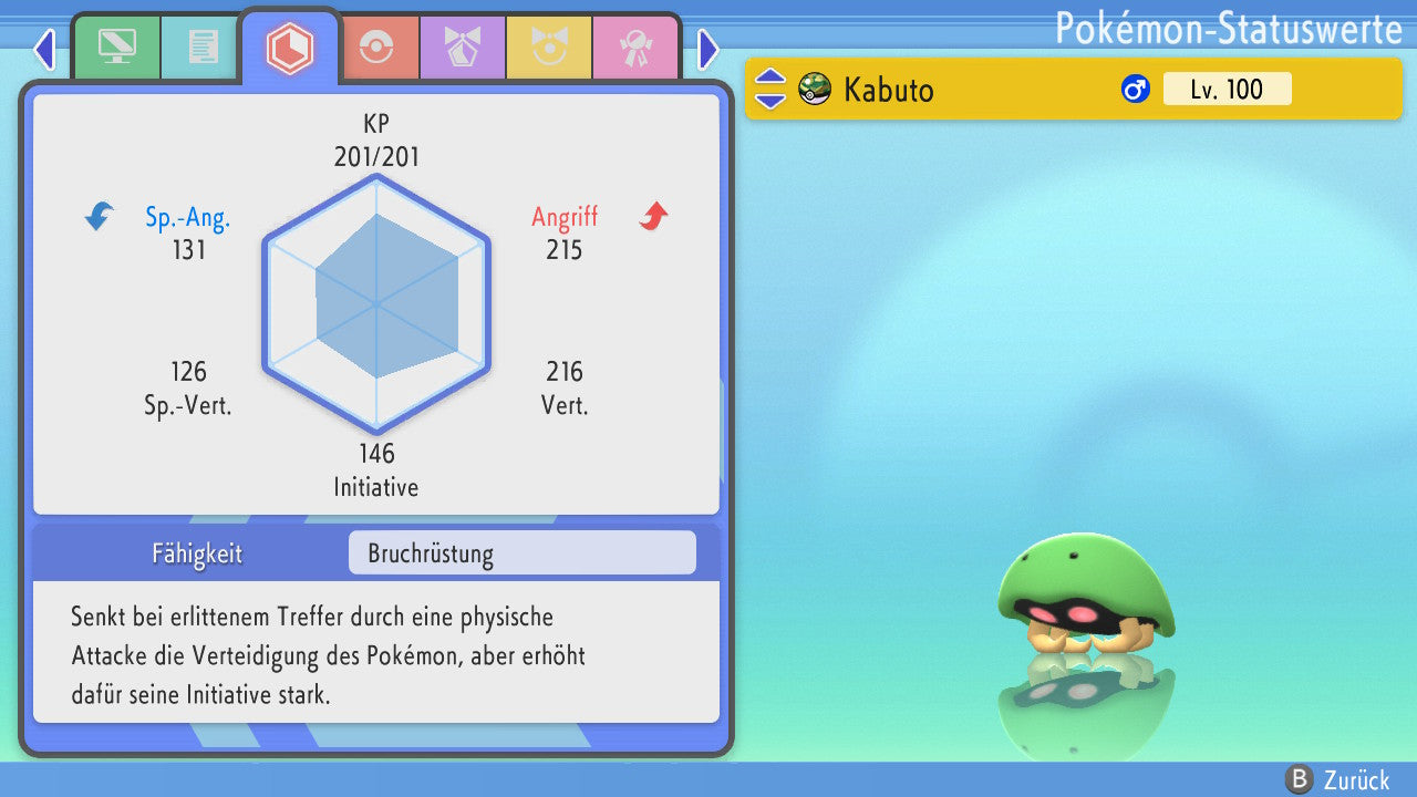 #140 Kabuto BDSP