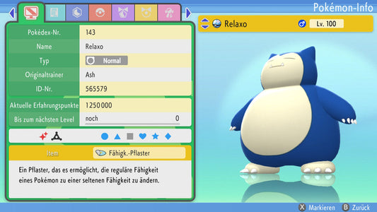 #143 Relaxo BDSP