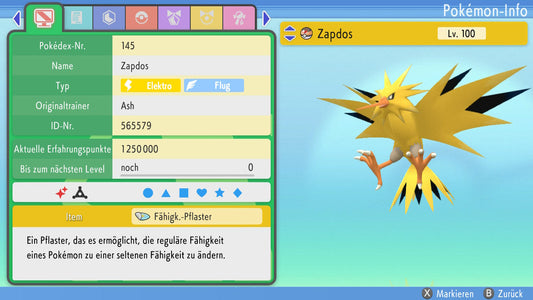 #145 Zapdos BDSP