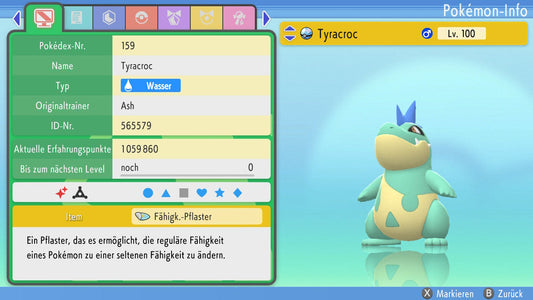 #159 Tyracroc BDSP