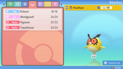 #163 Hoothoot BDSP