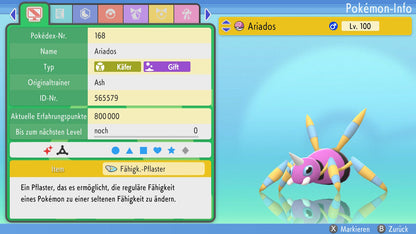#168 Ariados BDSP