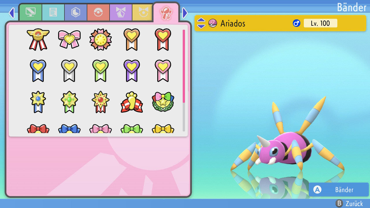 #168 Ariados BDSP