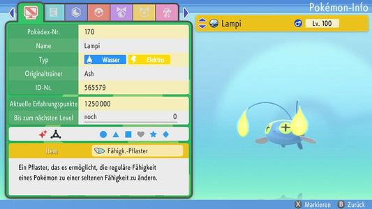 #170 Lampi BDSP