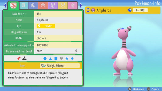 #181 Ampharos BDSP