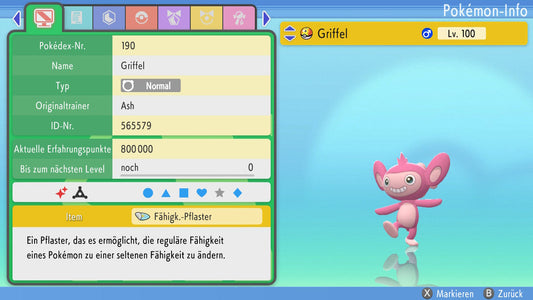 #190 Griffel BDSP