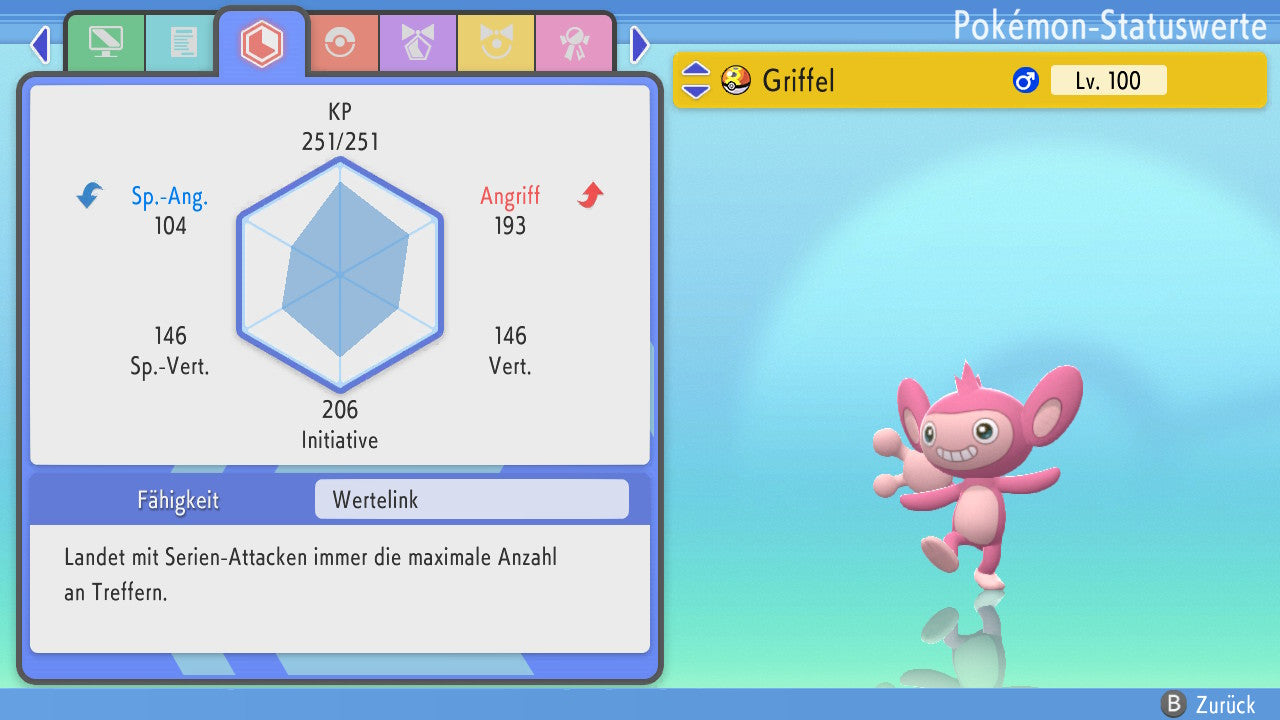 #190 Griffel BDSP