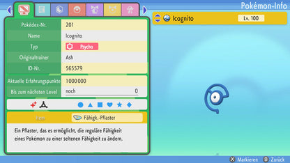 #201 Icognito C BDSP