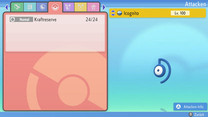 #201 Icognito D BDSP