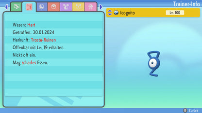 #201 Icognito G BDSP