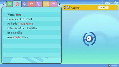 #201 Icognito H BDSP