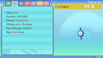 #201 Icognito I BDSP