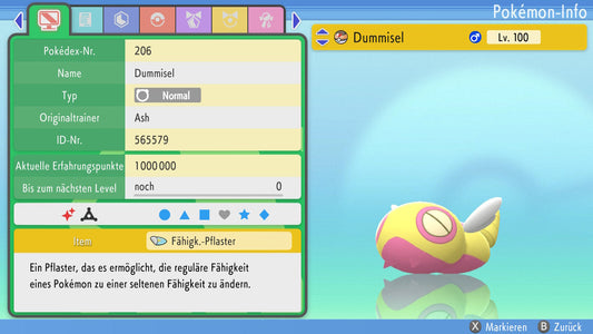 #206 Dummisel BDSP