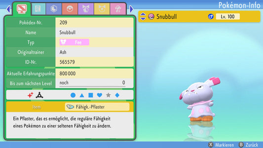 #209 Snubbull BDSP