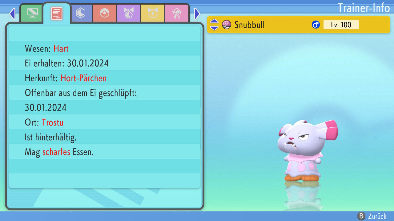 #209 Snubbull BDSP