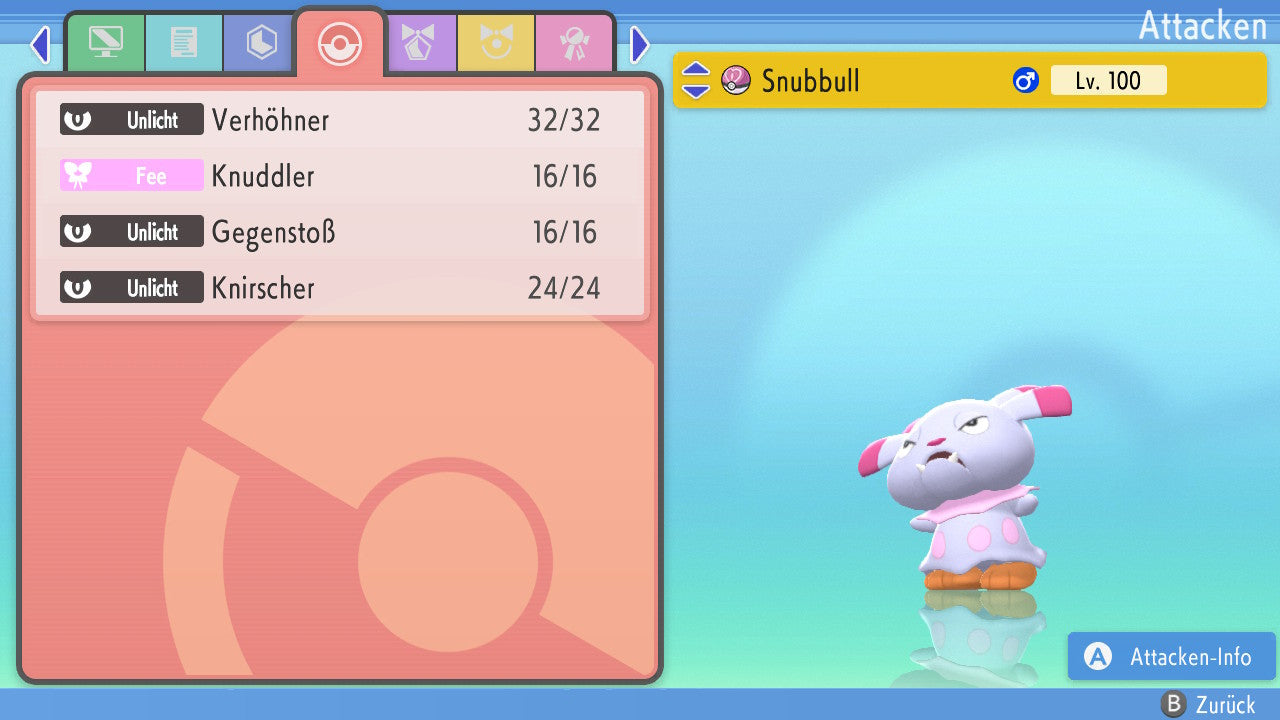 #209 Snubbull BDSP
