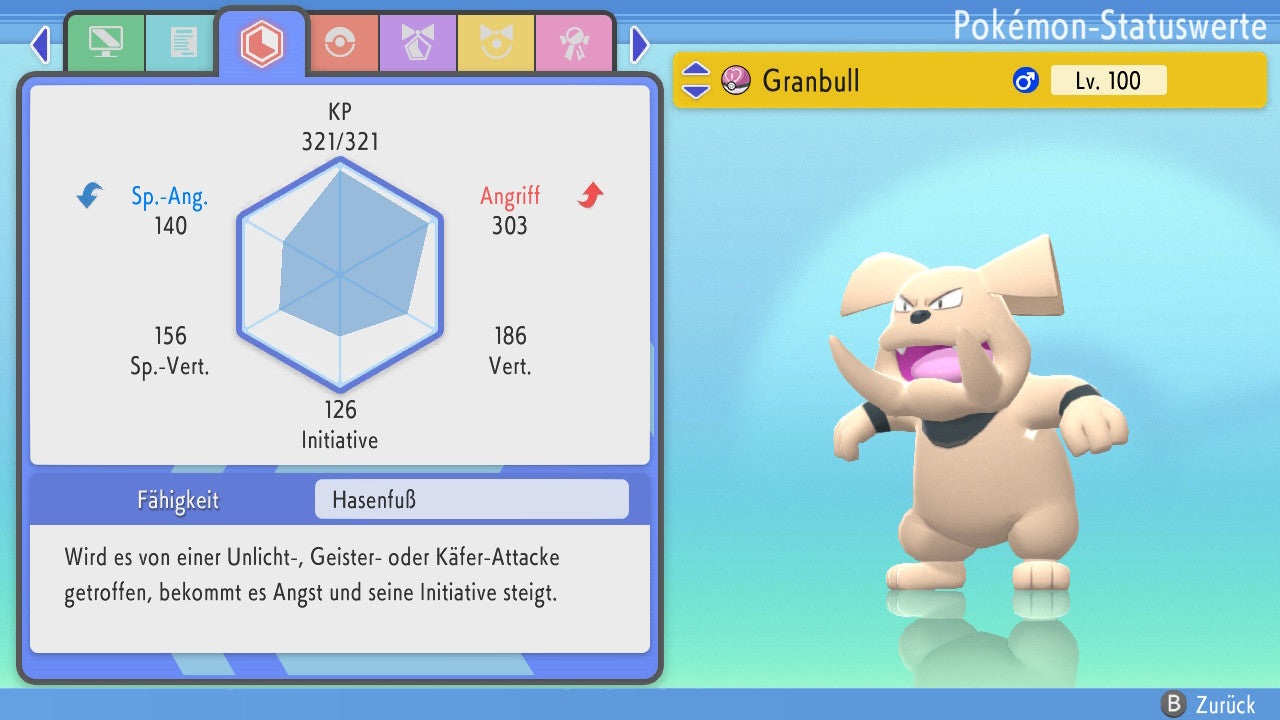 #210 Granbull BDSP