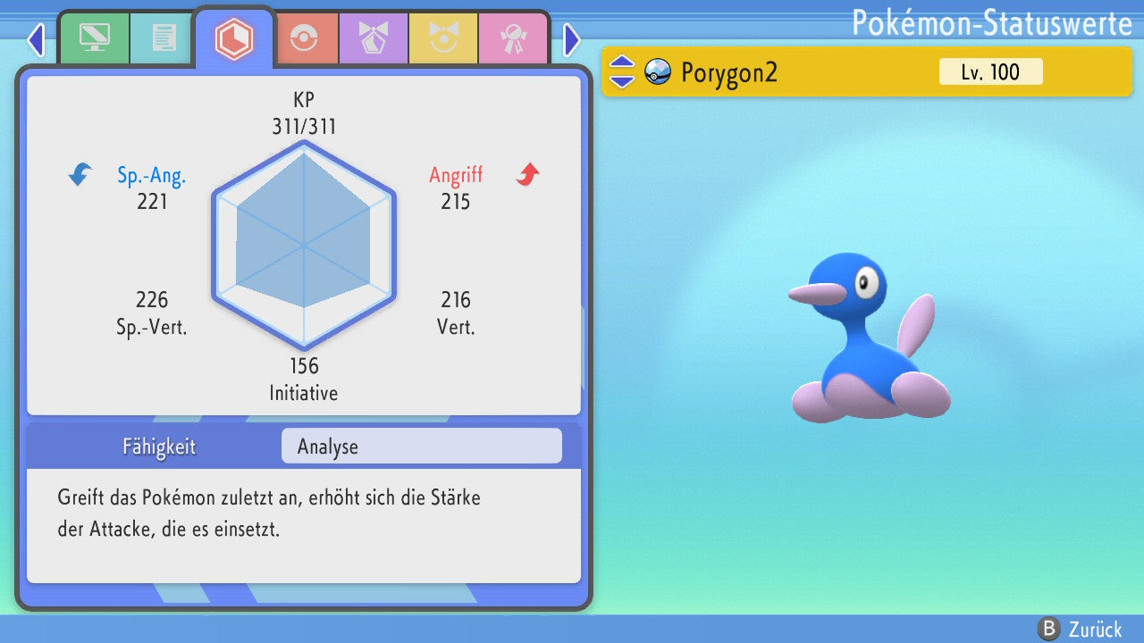 #233 Porygon2 BDSP