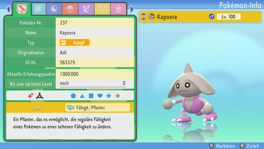 #237 Kapoera BDSP