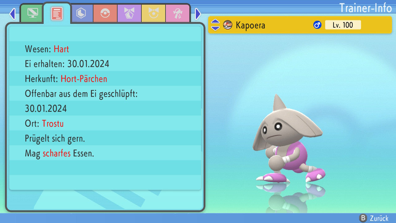 #237 Kapoera BDSP