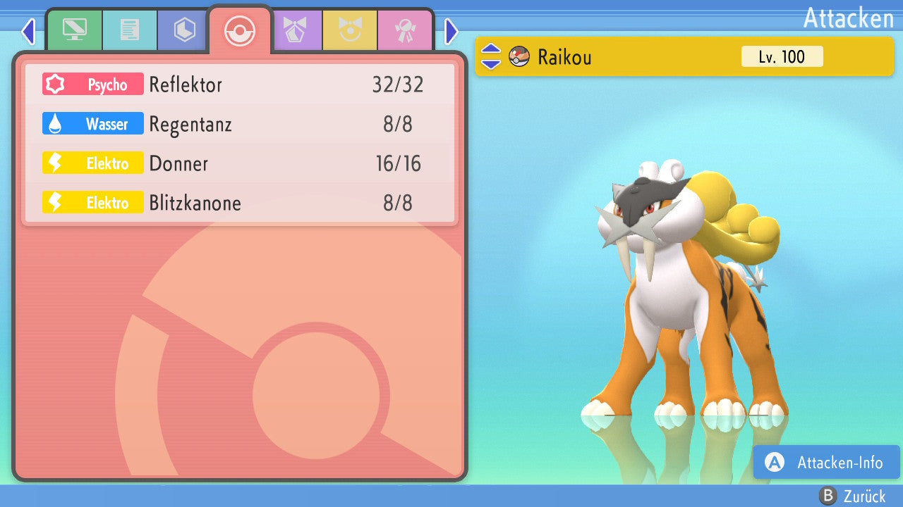 #243 Raikou BDSP