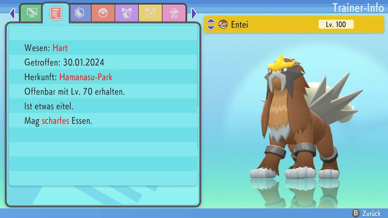 #244 Entei BDSP