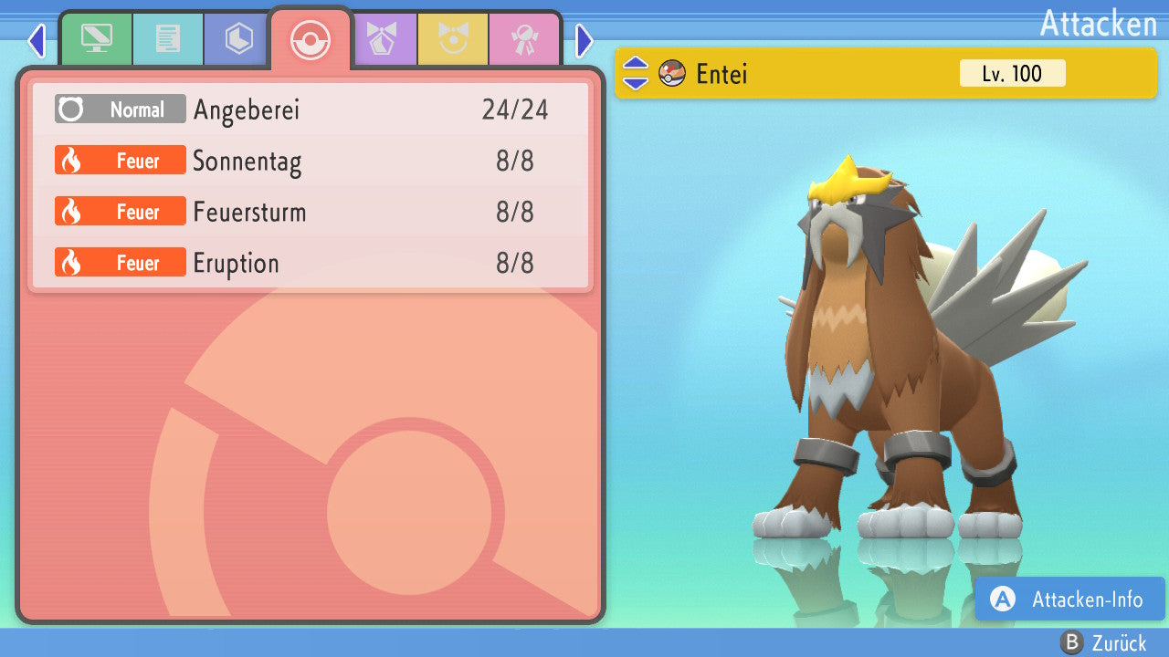 #244 Entei BDSP