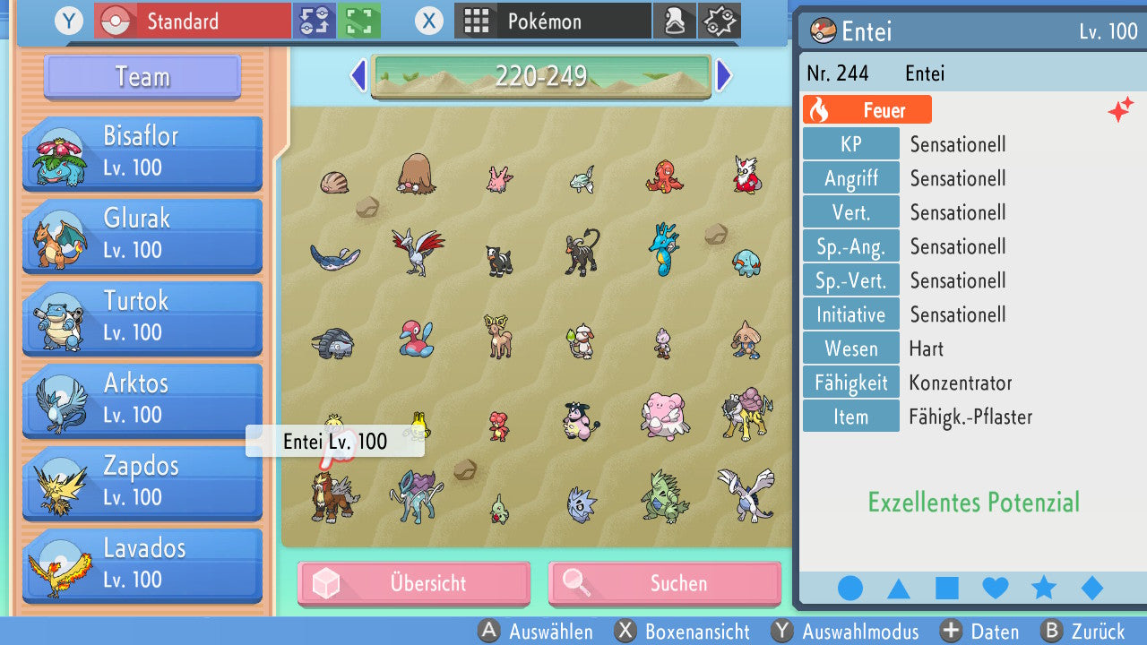 #244 Entei BDSP