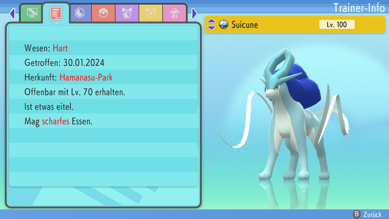 #245 Suicune BDSP