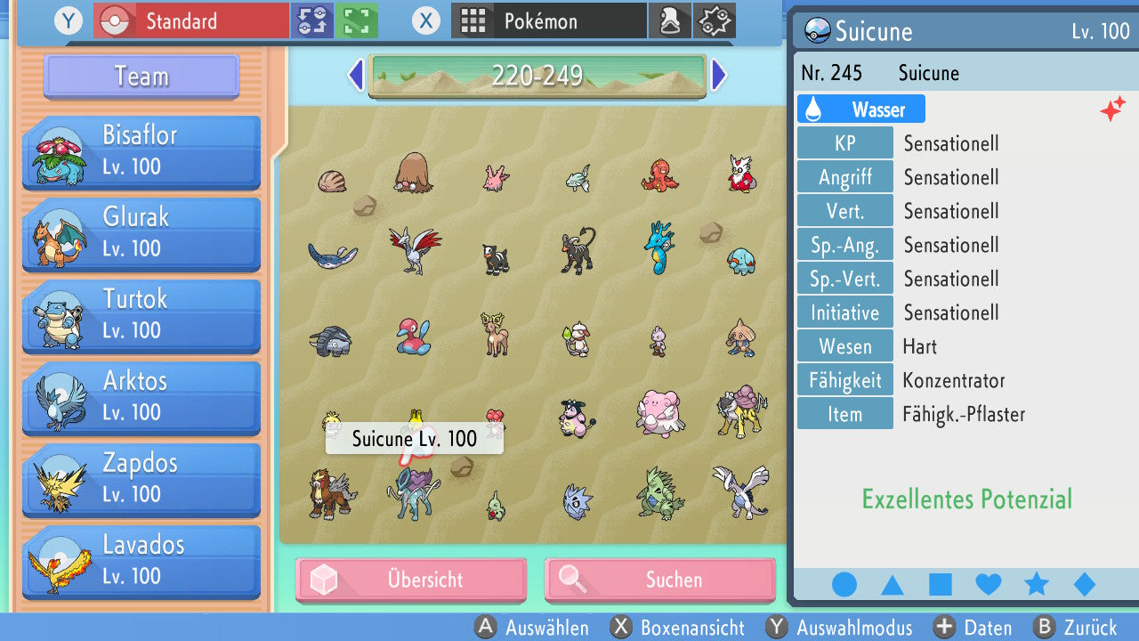 #245 Suicune BDSP