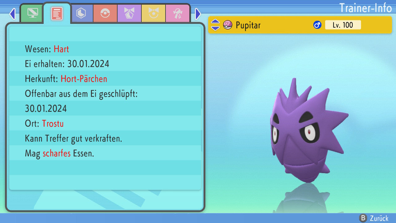 #247 Pupitar BDSP