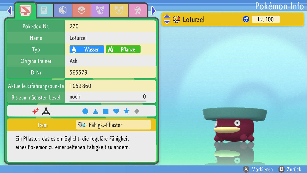 #270 Loturzel BDSP