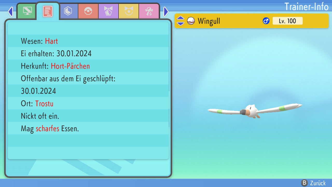 #278 Wingull BDSP