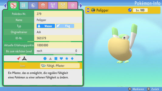 #279 Pelipper BDSP