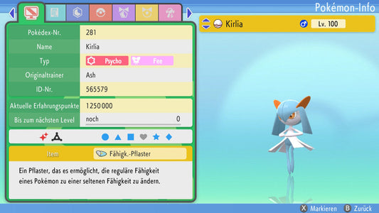 #281 Kirlia BDSP