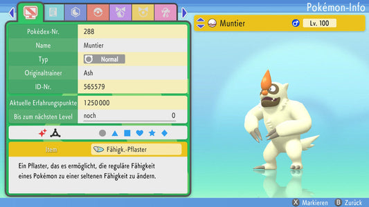 #288 Muntier BDSP