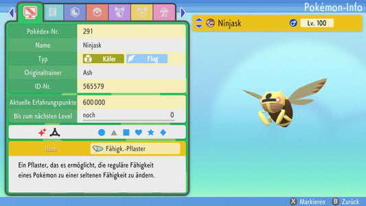 #291 Ninjask BDSP