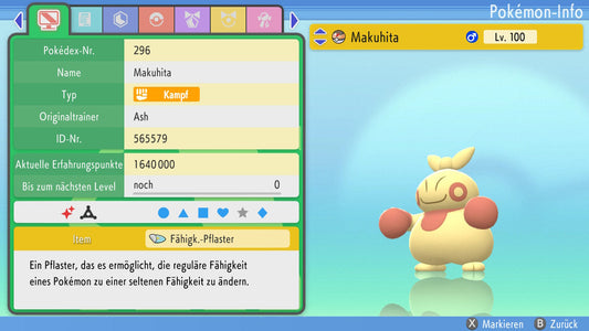 #296 Makuhita BDSP