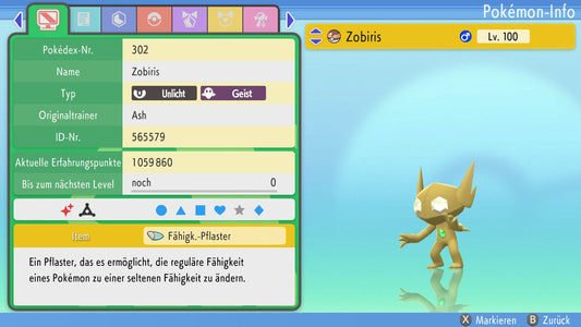 #302 Zobiris BDSP