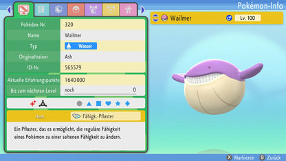 #320 Wailmer BDSP
