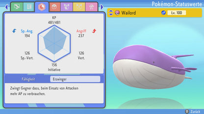 #321 Wailord BDSP